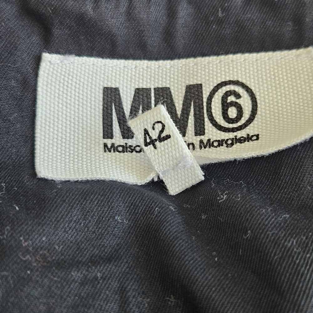 MM6 Maison Martin Margiela Black Sleeveless Zip Front Romper - Picture 13 of 15